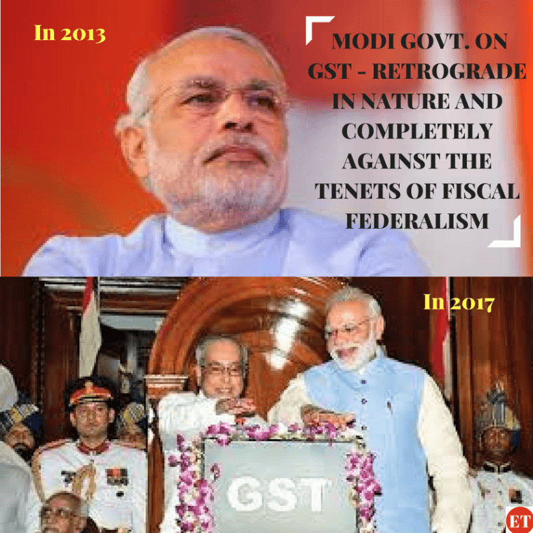 U-turn, Modi government, NDA , FDI,BJP
