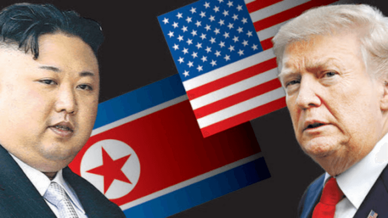 conflict between America and North Korean.