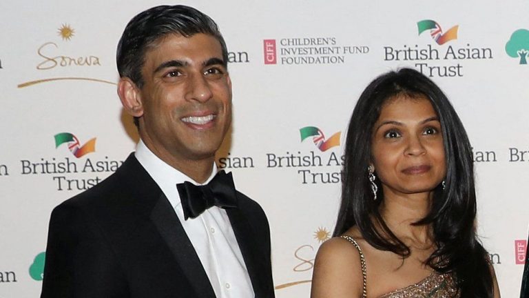 The official kickoff of Rishi Sunak for prime minister of the United Kingdom