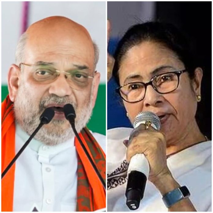 Amit Shah and Mamata Banerjee