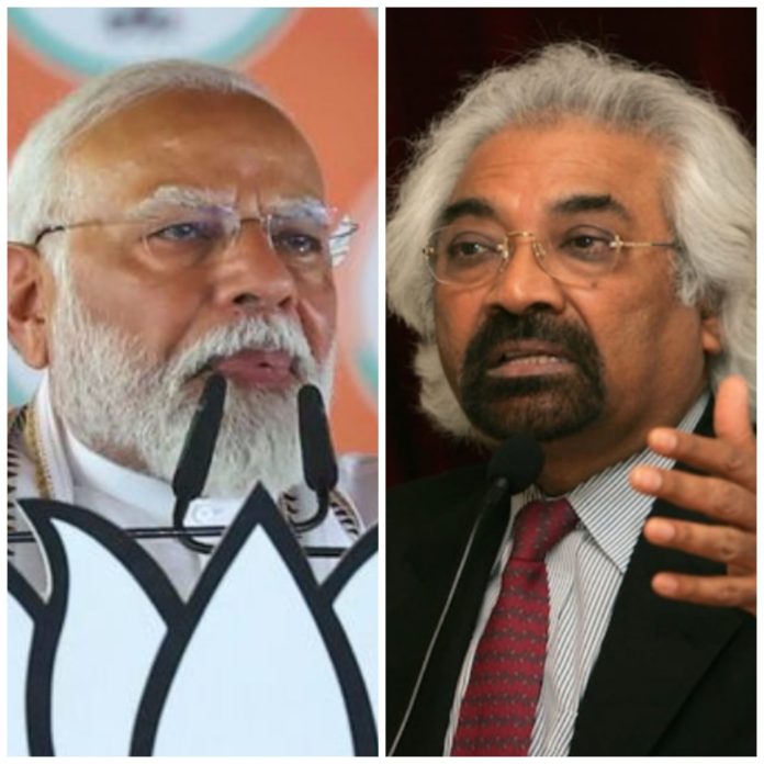 PM Modi & Sam Pitroda