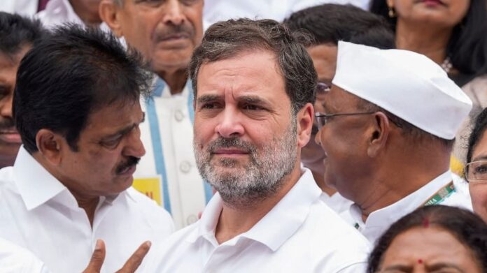 Rahul Gandhi at Hathras